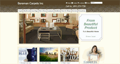 Desktop Screenshot of beremancarpets.com