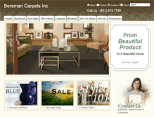 Tablet Screenshot of beremancarpets.com